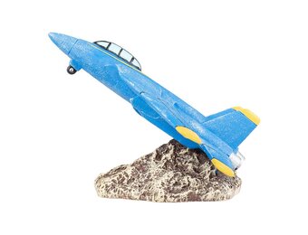 F-14 Tomcat Vliegtuig Aquariumdecoratie – Meerkleurig