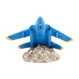 F-14 Tomcat Vliegtuig Aquariumdecoratie – Meerkleurig