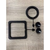 Aquarium Voederring, Drijvende Voerstation met Zuignap