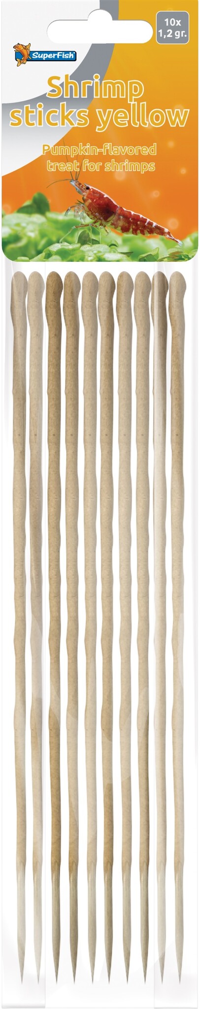 Shrimp Sticks Geel 10x