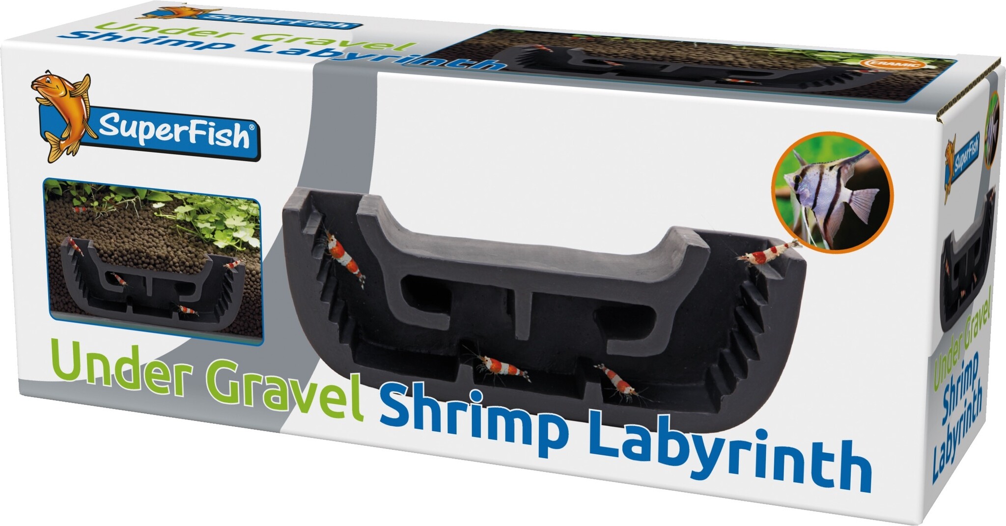Undergravel Shrimp Labyrinth