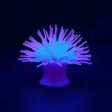 Kunstplant Anemoon met Zuignap Paars