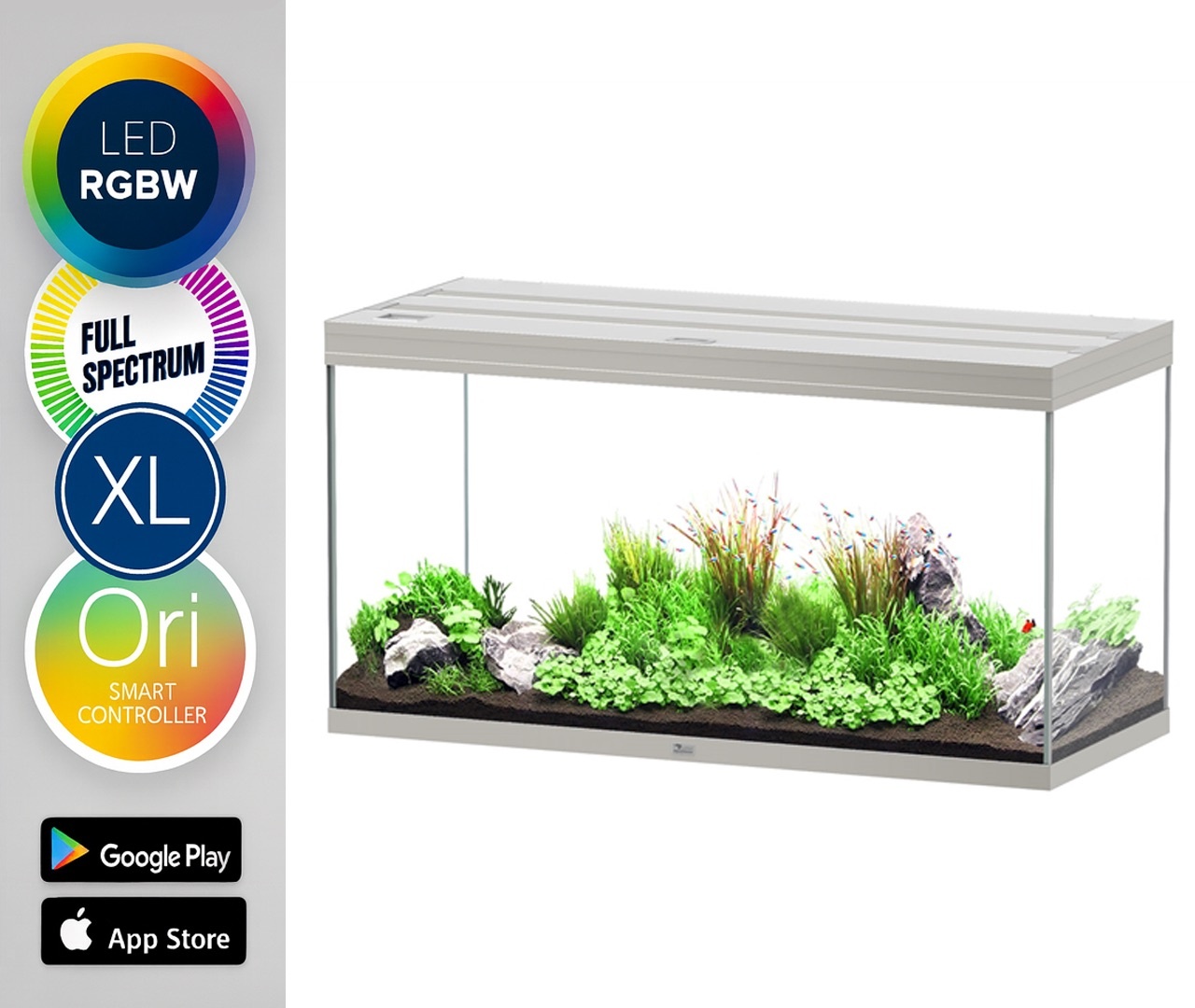 Aquarium Splendid 120x50 Ultra RGBW Biobox