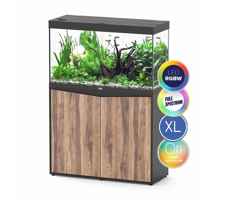 Splendid 100 Ultra RGBW Biobox aquarium set donkernoten afhaalprijs!