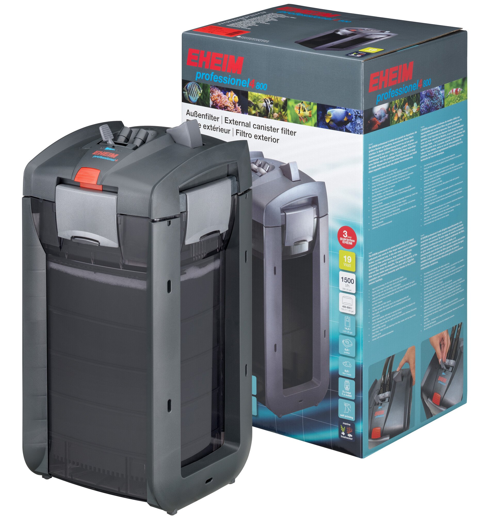 Professionel 4 800 excl.  filtermedia