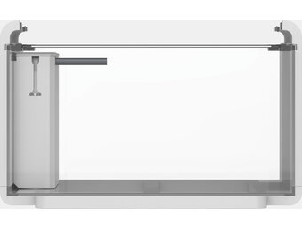 Home ProLED 30 enkel Aquarium met Voet Wit