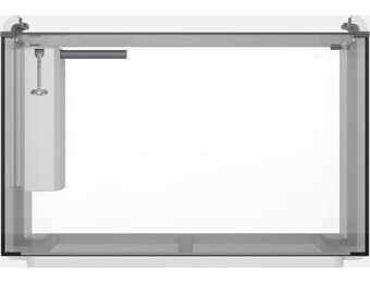 Home ProLED 85 enkel Aquarium met Voet Wit