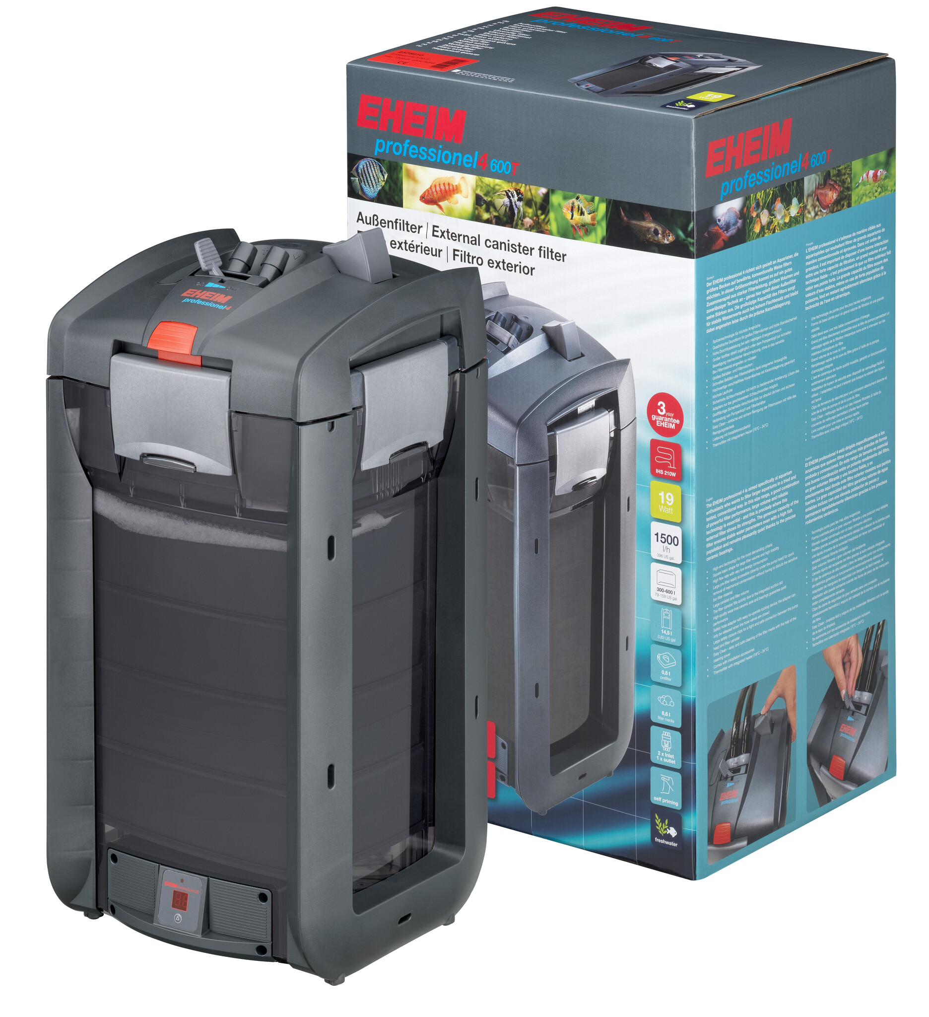 Professionel 4 600T excl.  filtermedia