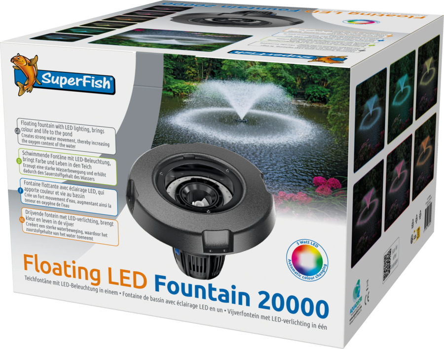 Floating Fountain 20.000 LED