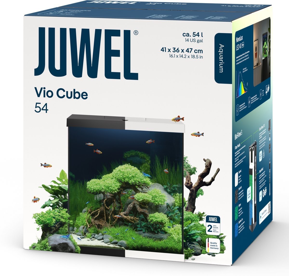 Vio Cube 54 Zwart set met Meubel