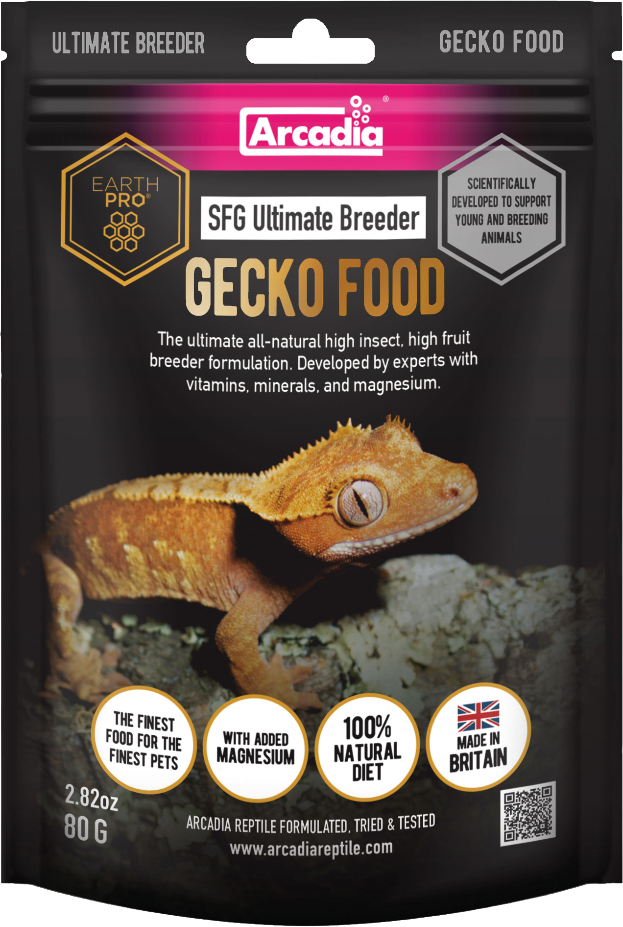 Earth Pro Gekko Stickyfood Gold Ultimate Breeder 80g