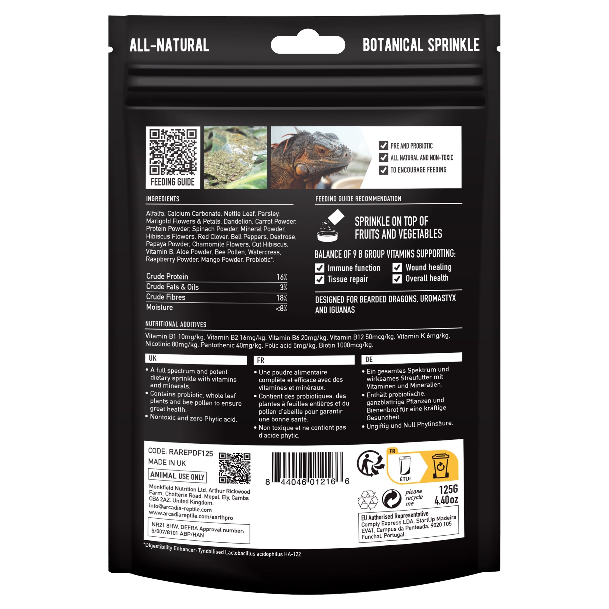 Earth Pro Dragon Fuel 125g