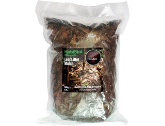 Terrarium Bladstrooisel Mulch 500g