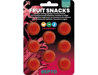 Reptielen Fruit Snacks Strawberry