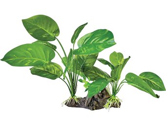 Terrarium Kunstplant op Decoratie Dark Green