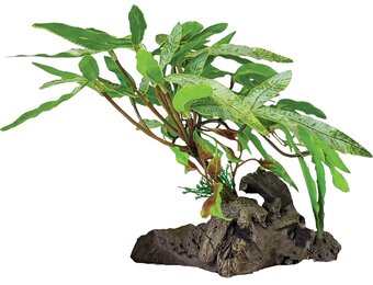 Terrarium Kunstplant op Decoratie Three Tip Leave