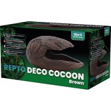 Terrarium Deco Cocoon Schuilplaats Bruin S