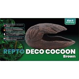 Terrarium Deco Cocoon Schuilplaats Bruin S