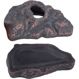 Terrarium Deco Schuilplaats Bruin S