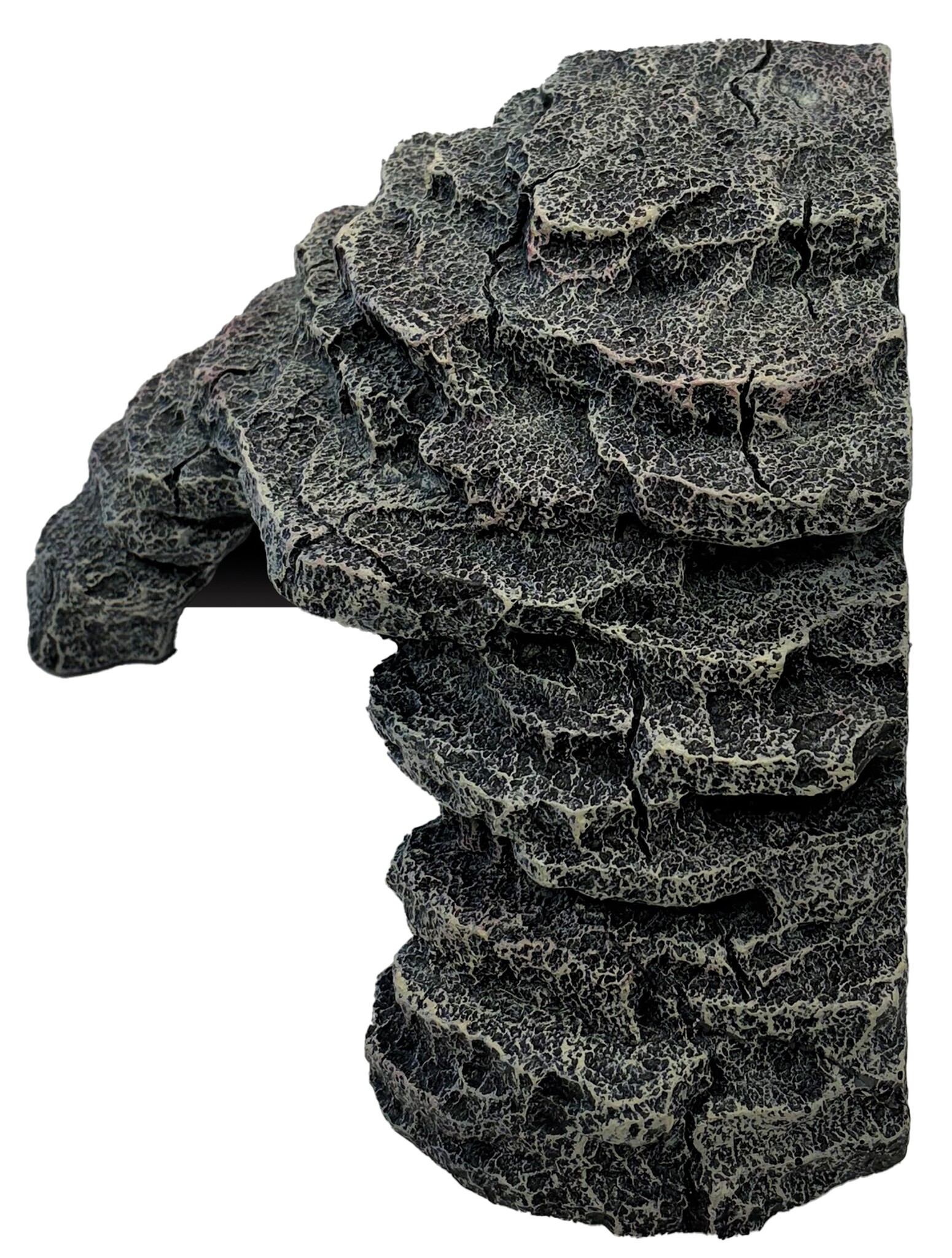 Terrarium Deco Basking Schuiplaats Grijs S