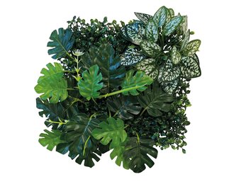 Terrarium Achterwand Planten Mat 3 25x25cm