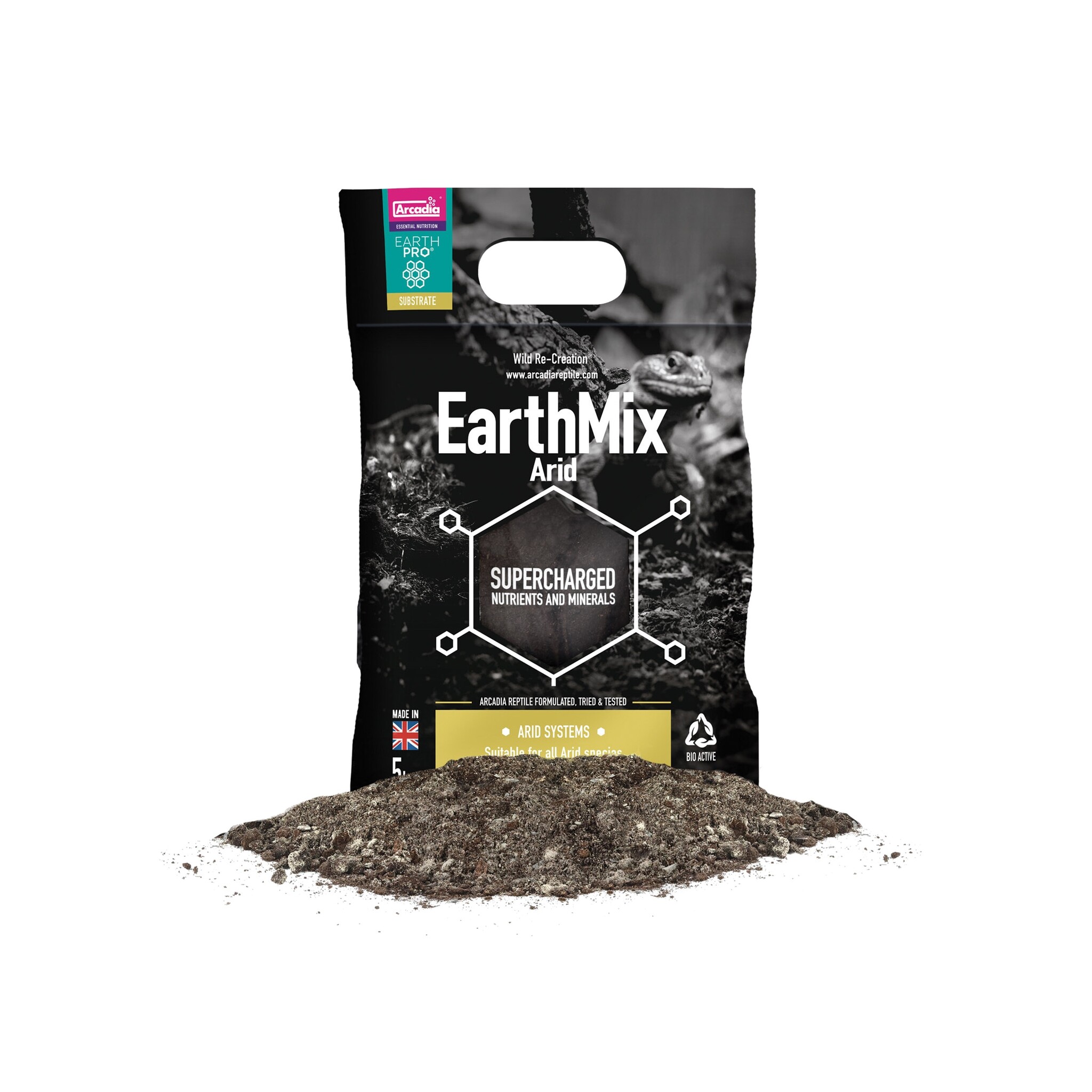 Terrarium Substraat Earthmix Arid 5L