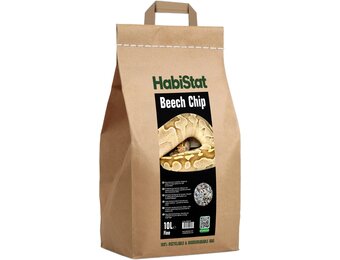 Terrarium Substraat Beukensnippers Grof 10L