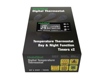 Digitale Terrarium Thermostaat Dag en Nacht