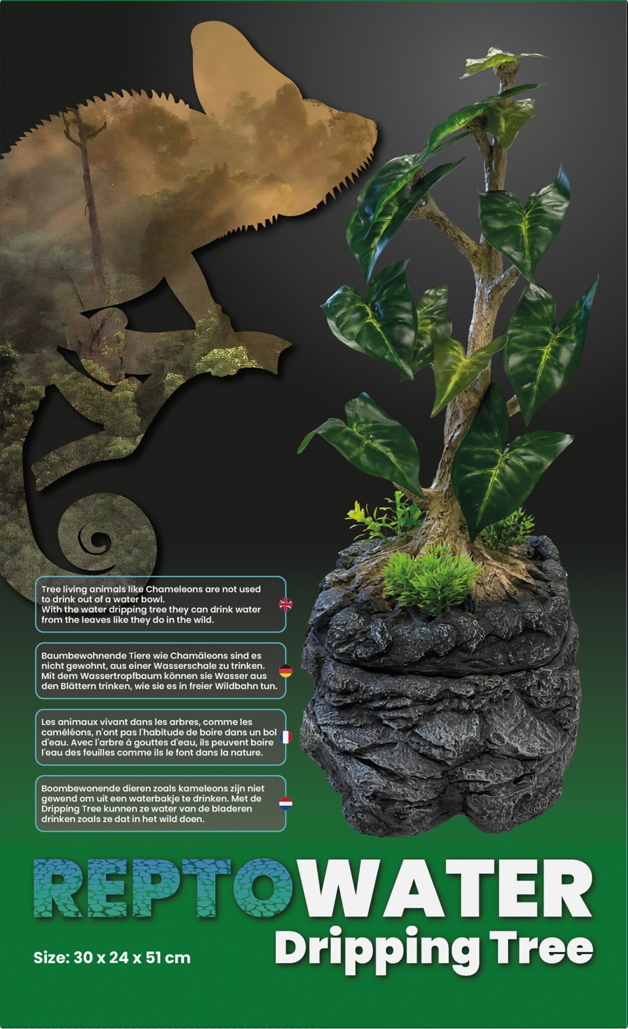 Terrarium Water Dripping Tree