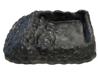 Deco Terrarium Tortoise Schaal Grijs XL