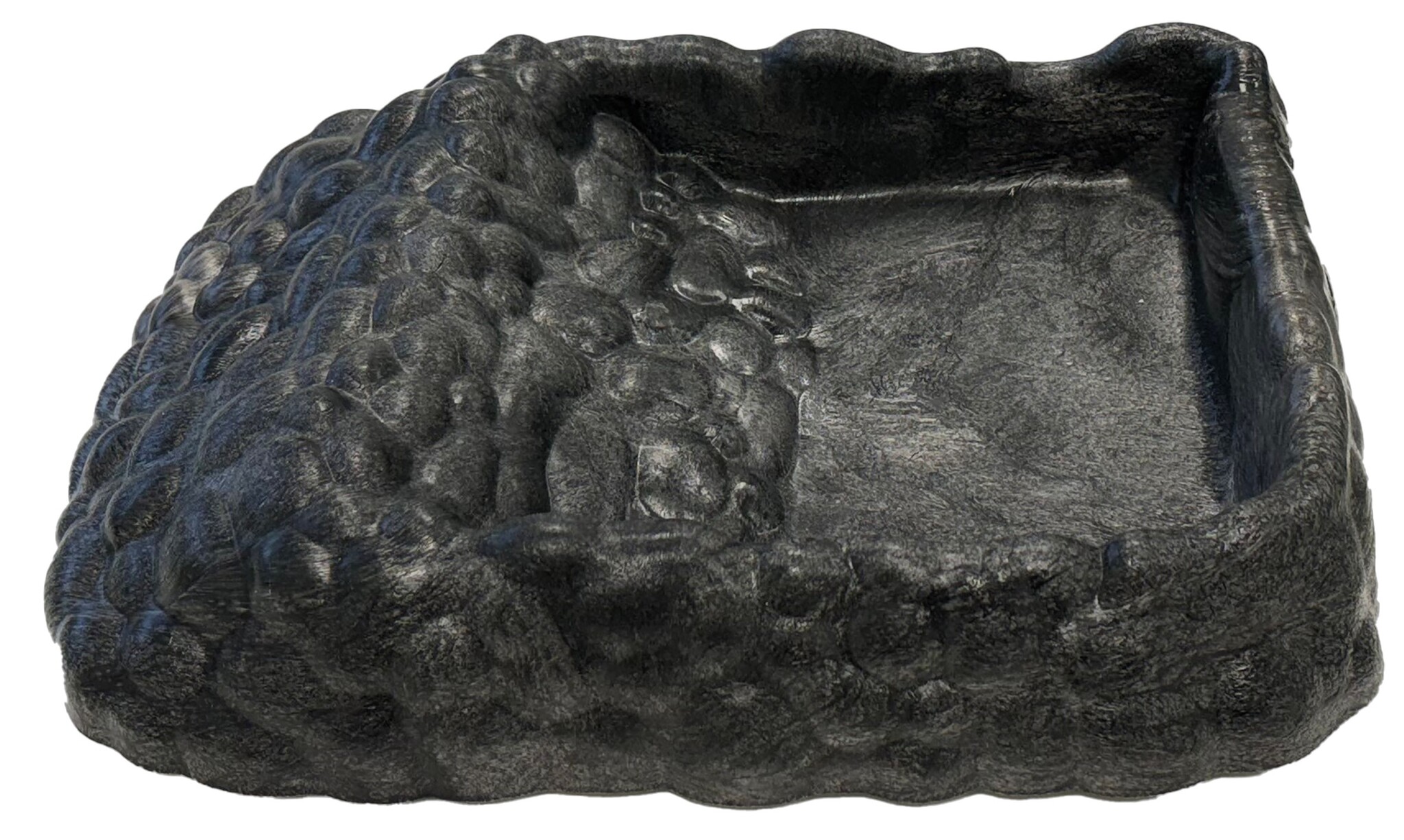 Deco Terrarium Tortoise Schaal Grijs XL