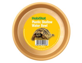 Terrarium Waterbak Plastic Rond Laag 13x13x4,5cm