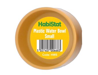 Terrarium Waterbak Plastic Rond S 7x7x2,5cm