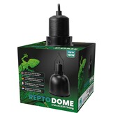 Dome E27 Fititng 14cm Zwart