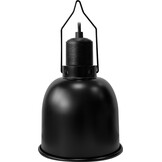 Dome E27 Fititng 14cm Zwart