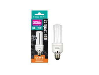 Mini Triple U D3+ compacte Terrarium UVB‑lamp 12% 13W