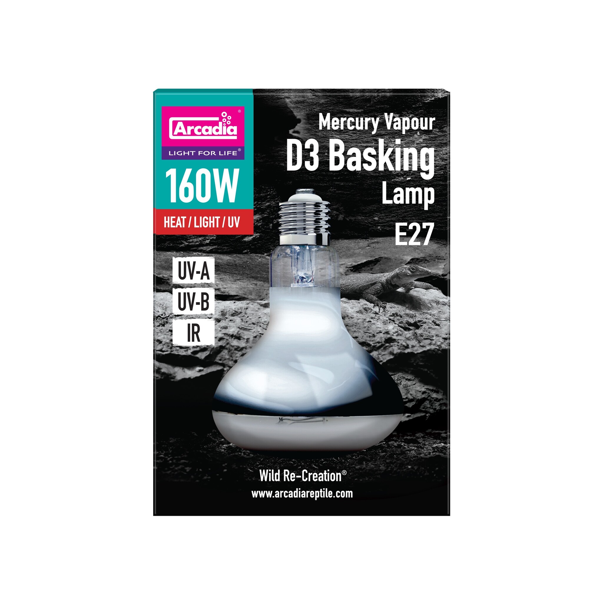 UV Basking Warmtelamp 2e Generatie 160W