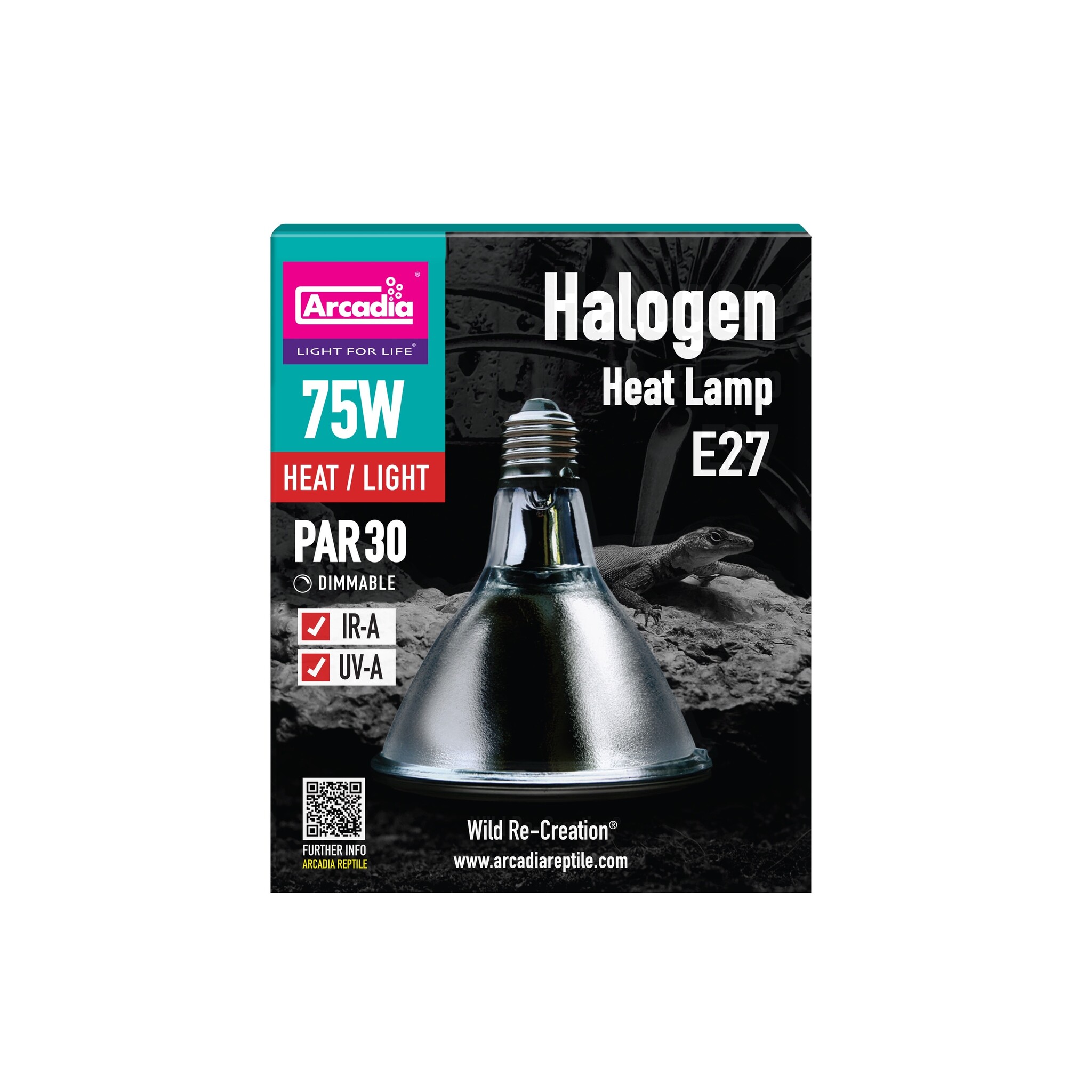 Halogeen Basking Spot Warmtelamp E27 75W