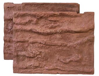 Terrarium Achterwand Bruin 91x46x46cm