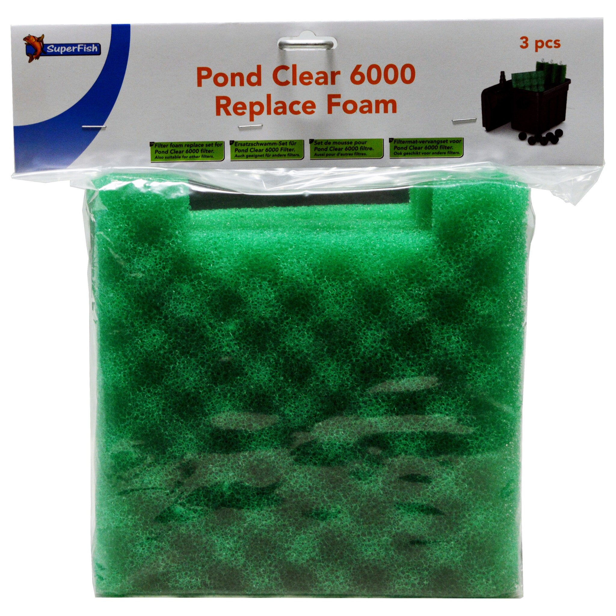 Pondclear 6000 Spons 3 stuks