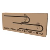 Scape RVS In- en Outlet Kit 12mm