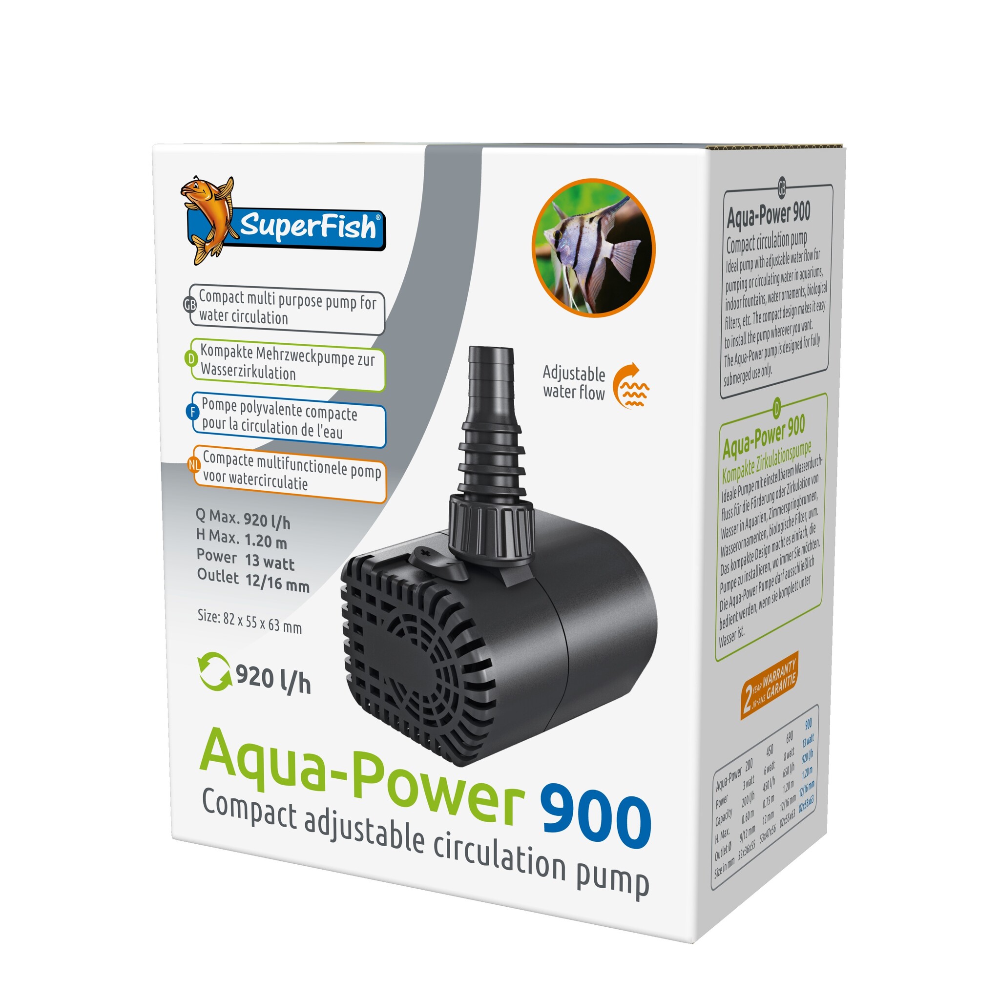 Aquapower 900 - 920 L/H