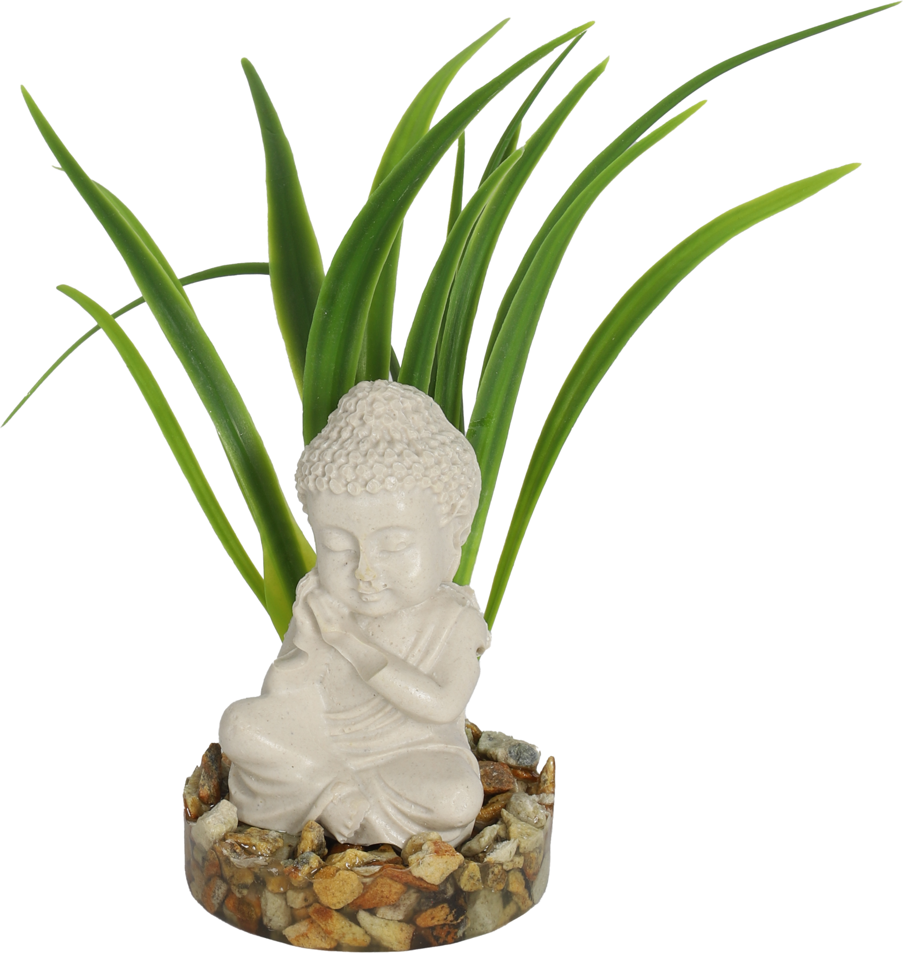 kunstplant boeddha 14cm