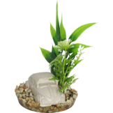 Kunstplant Auto 14cm