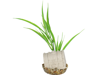 kunstplant schatkist 20cm