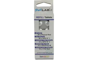 Tablet Refill Pack For Poollab 2,0 Photometer