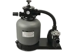 Filterset PE 50 mm / 1 1/2" metrisch/imperial lijmmof 2bar 230VAC Grijs type FSP400-6W