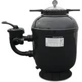 Zandfilter polyester gelcoated 50 mm / 1 1/2" metrisch/imperial lijmmof 2,5bar groen type SMG500