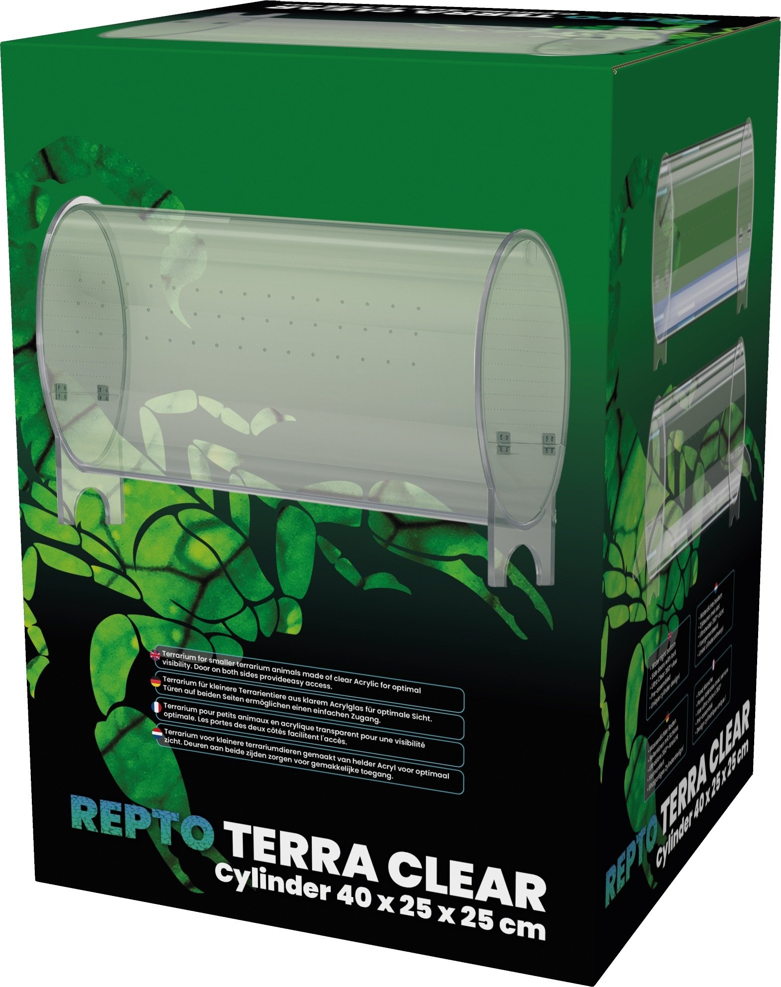 Terra Clear Cylinder 40x25x25cm