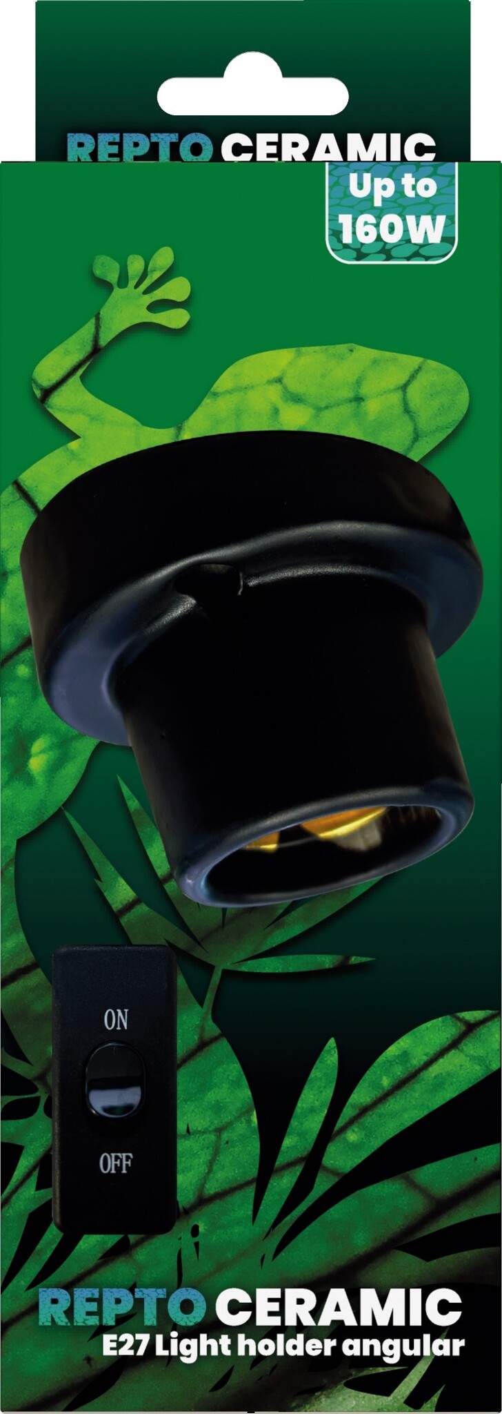 Ceramic E27 Light Holder Angular